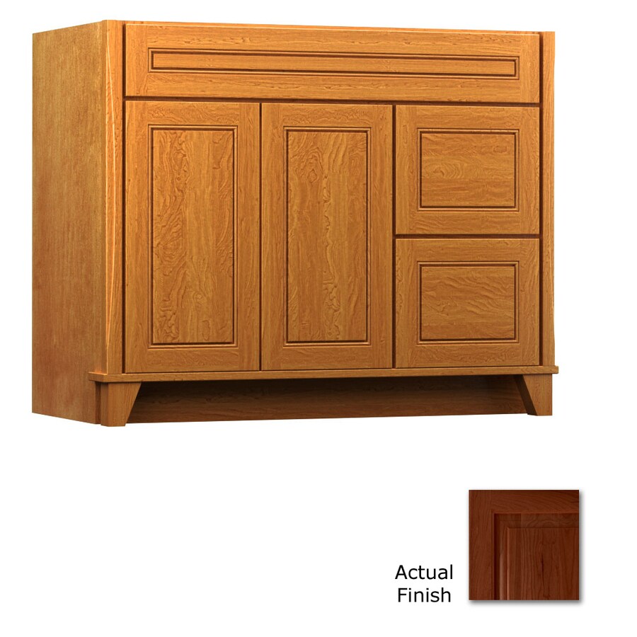 KraftMaid 42in Autumn Blush Bathroom Vanity at