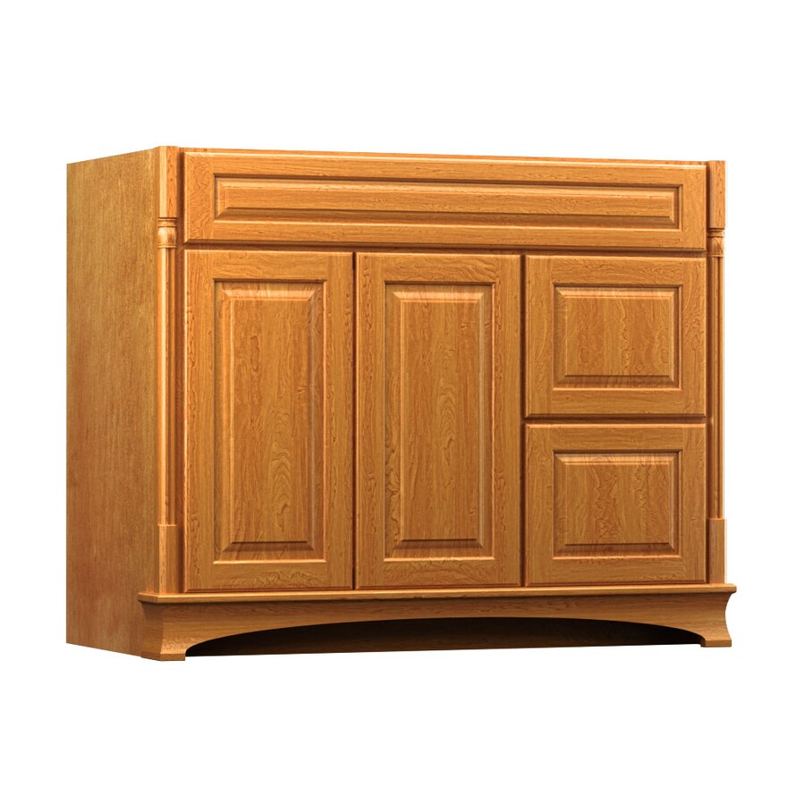 KraftMaid 42in Praline Bathroom Vanity at