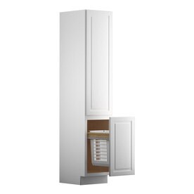 Linen Cabinets At Lowes Kraftmaid 18 In W X 88 5 H 21 D White