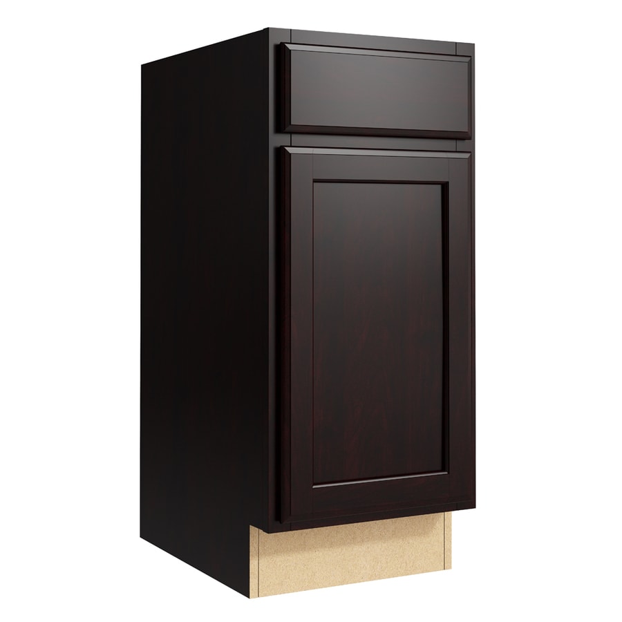 KraftMaid Momentum Kingston 15 in Kona  Bathroom Vanity 