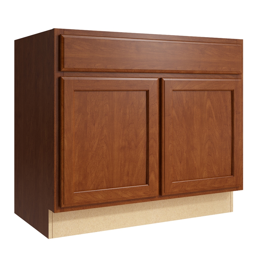 KraftMaid Momentum Kingston 36in Sable Bathroom Vanity at