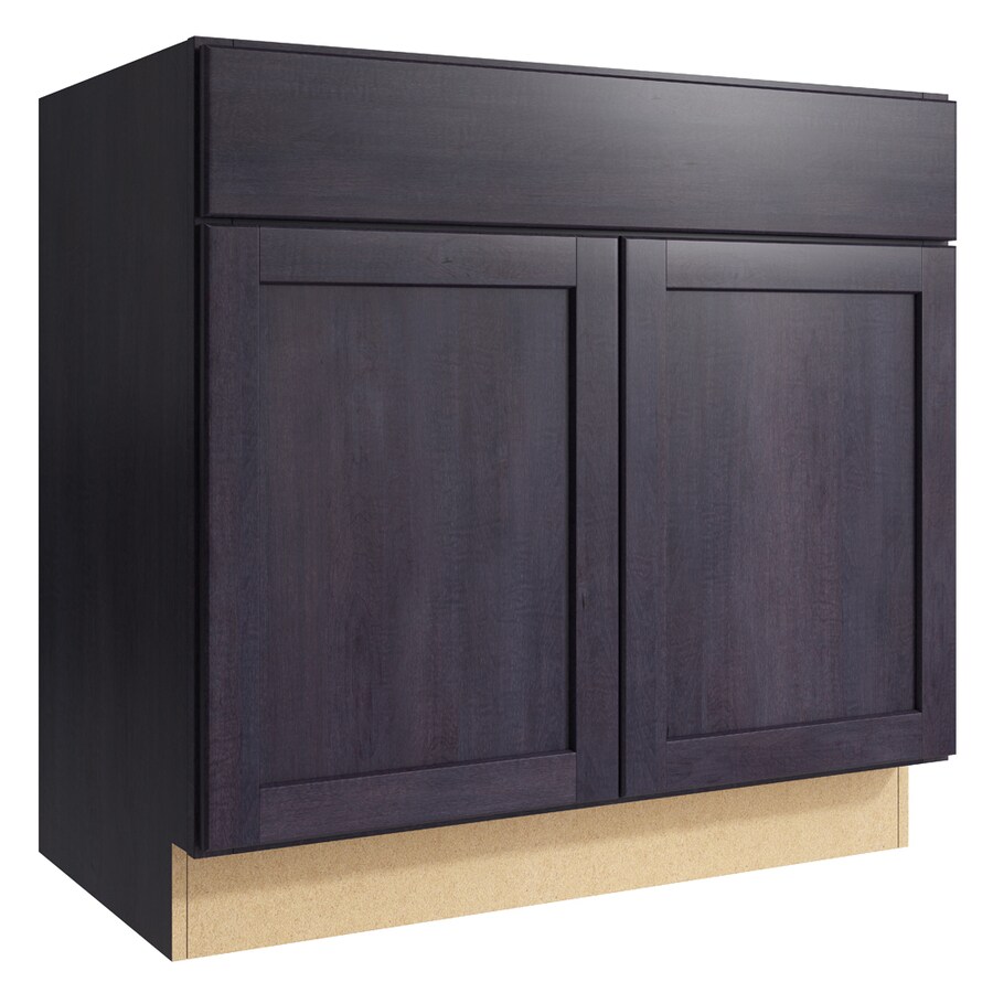 Kraftmaid Momentum Paxton 36 In Dusk Bathroom Vanity Cabinet At Kraftmaid Momentum Paxton 36 In Dusk Bathroom Vanity Cabinet