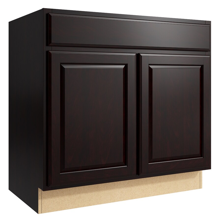 iKraftMaidi Momentum Settler 36 in Kona Bathroom Vanity 