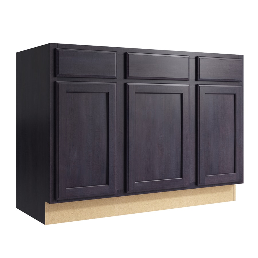 Shop KraftMaid Momentum Kingston Dusk Bathroom Vanity At Lowes Com   886071193199 