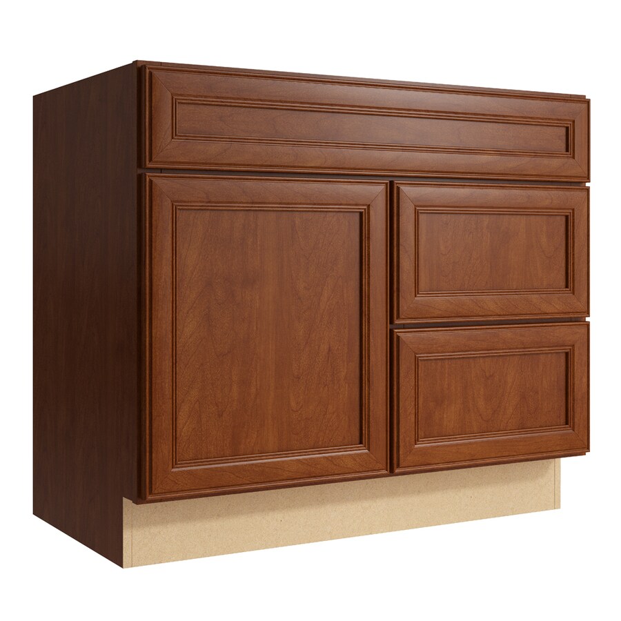 momentum bellamy sable kraftmaid vanity cabinet lowes bathroom