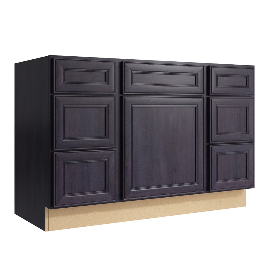 Shop KraftMaid Momentum Bellamy Dusk Bathroom Vanity at 