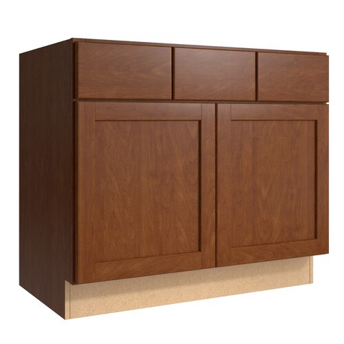 KraftMaid Momentum Paxton 36in Sable Bathroom Vanity at