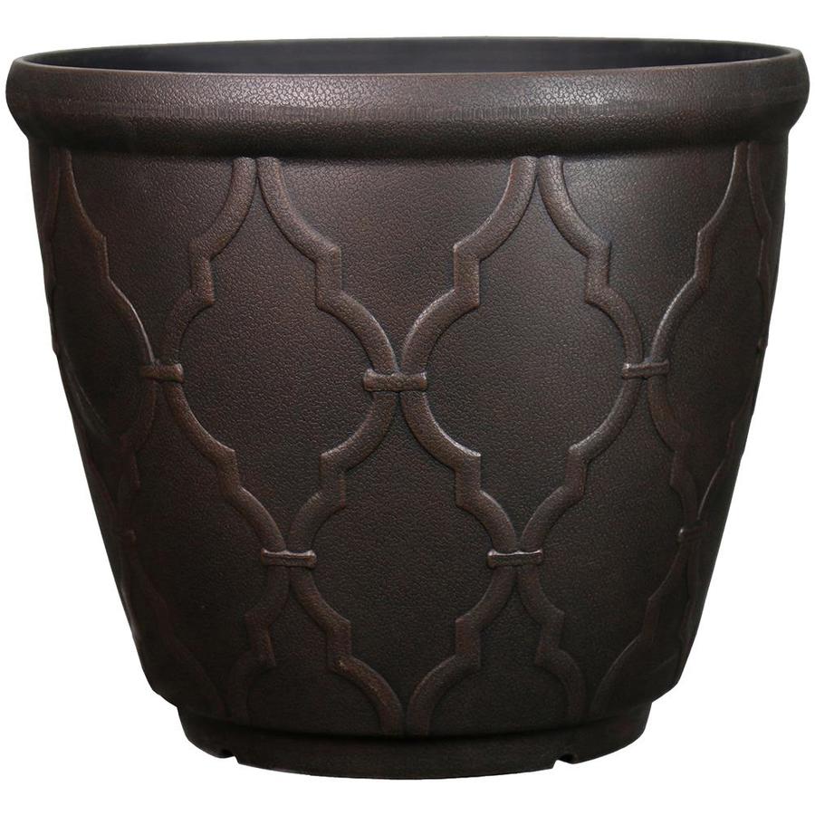 Style Selections P13112012388-TG17 18.7-IN QFOIL PLANTER RST(873710)