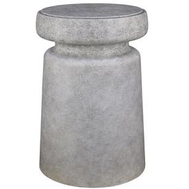 Plant Stands At Lowes Allen Roth 20 47 In Faux Cement Indoor Outdoor Plant Stand