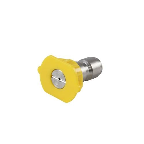 Pressure Washer Quick Connect Tip Nozzle Size 5 GPM Yellow 15 Degree Spray Angle