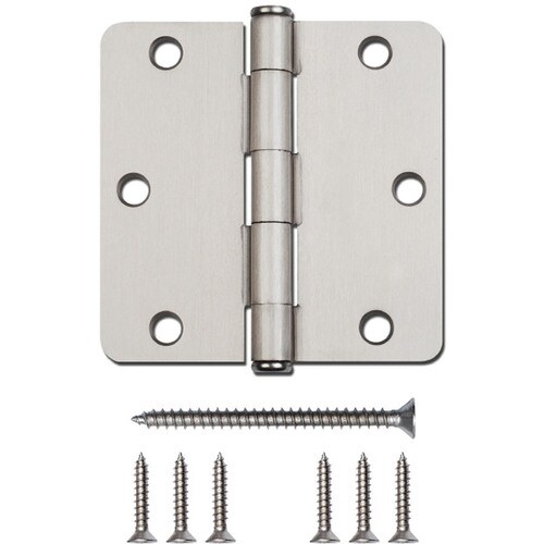 old style decorative tip door hinges brass 3 1//2 x 3 1//2 inches
