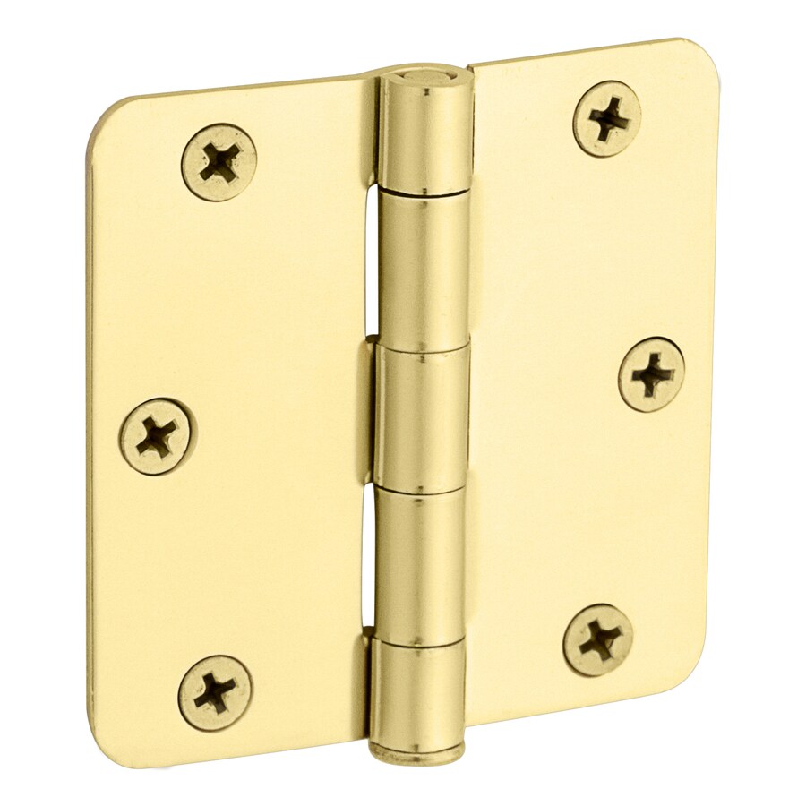 Gatehouse 3-in Satin Brass Mortise Door Hinge