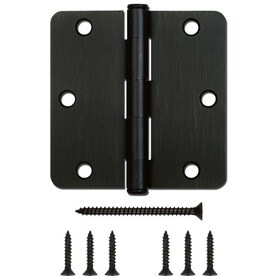 Shop Door Hinges at Lowes.com  Gatehouse 3.5-in H Oil-Rubbed Bronze Interior Mortise Door Hinge