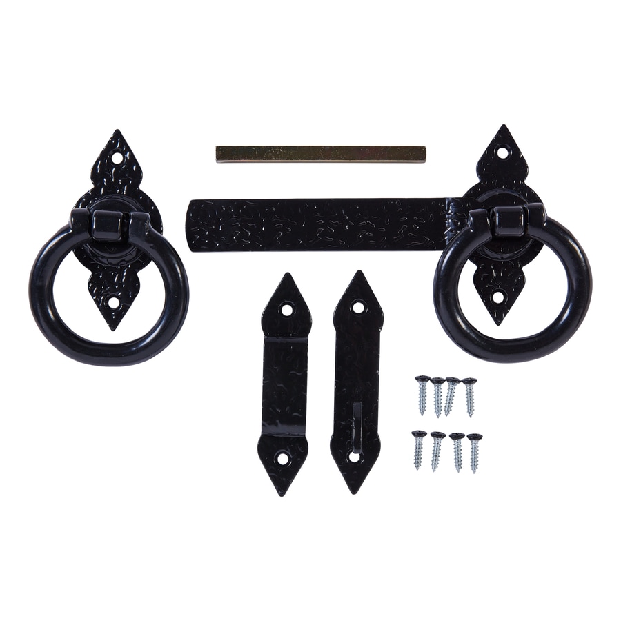 National Hardware 6-in Black Gate Latch at Lowes.com