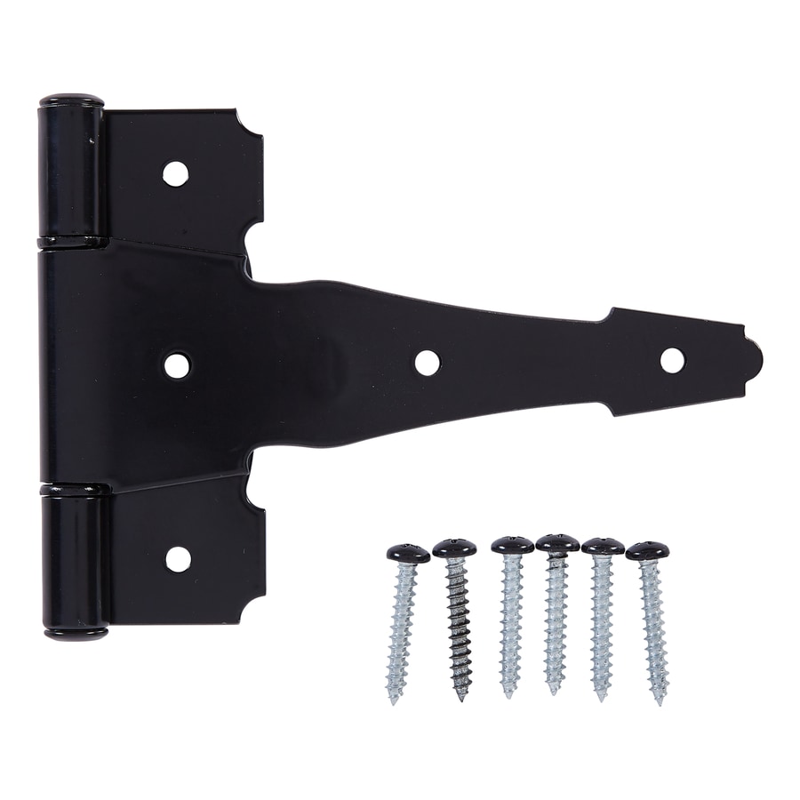 National Hardware Black Strap Door Hinge at