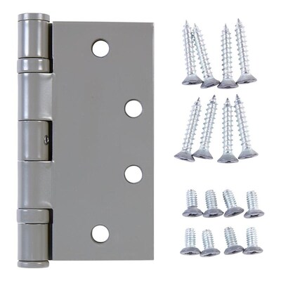 National Hardware 4 1 2 In Chrome Mortise Door Hinge At Lowes Com