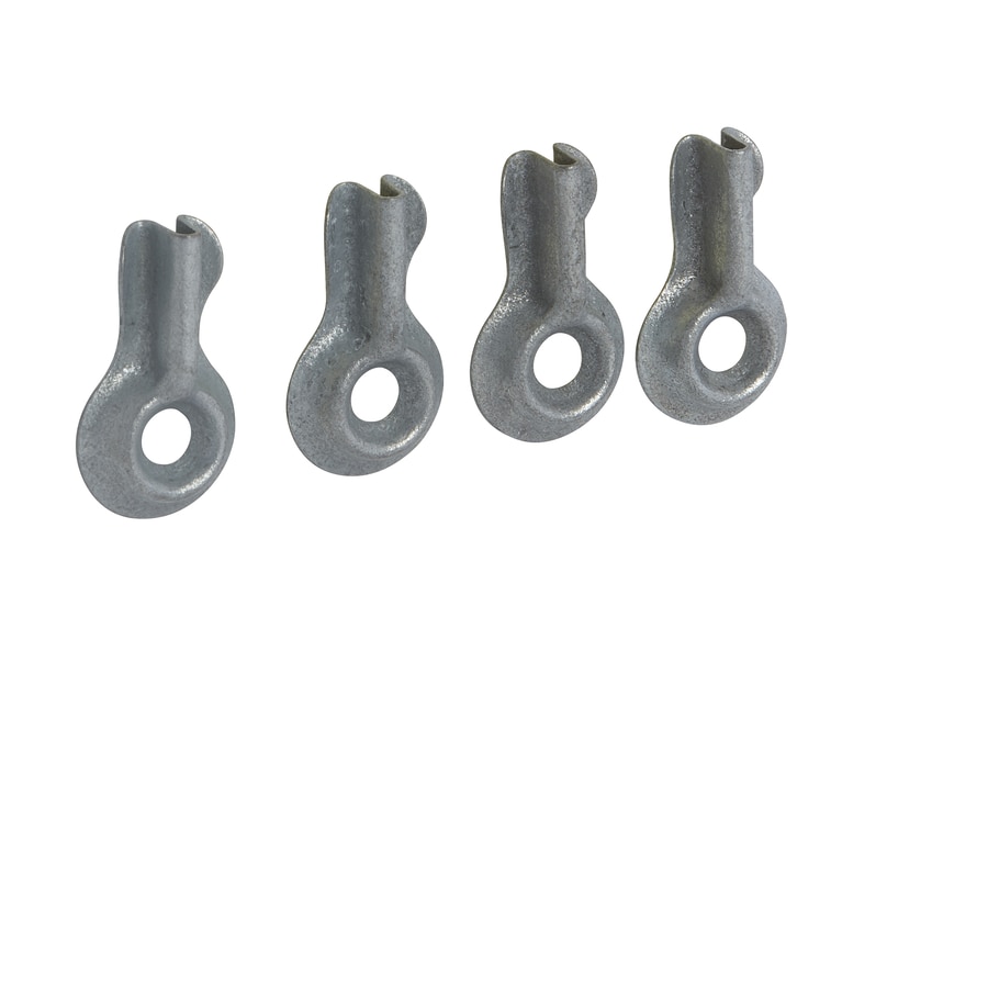 National Hardware 4Pack 1.25in Gray Clip in the Window Screen Clips