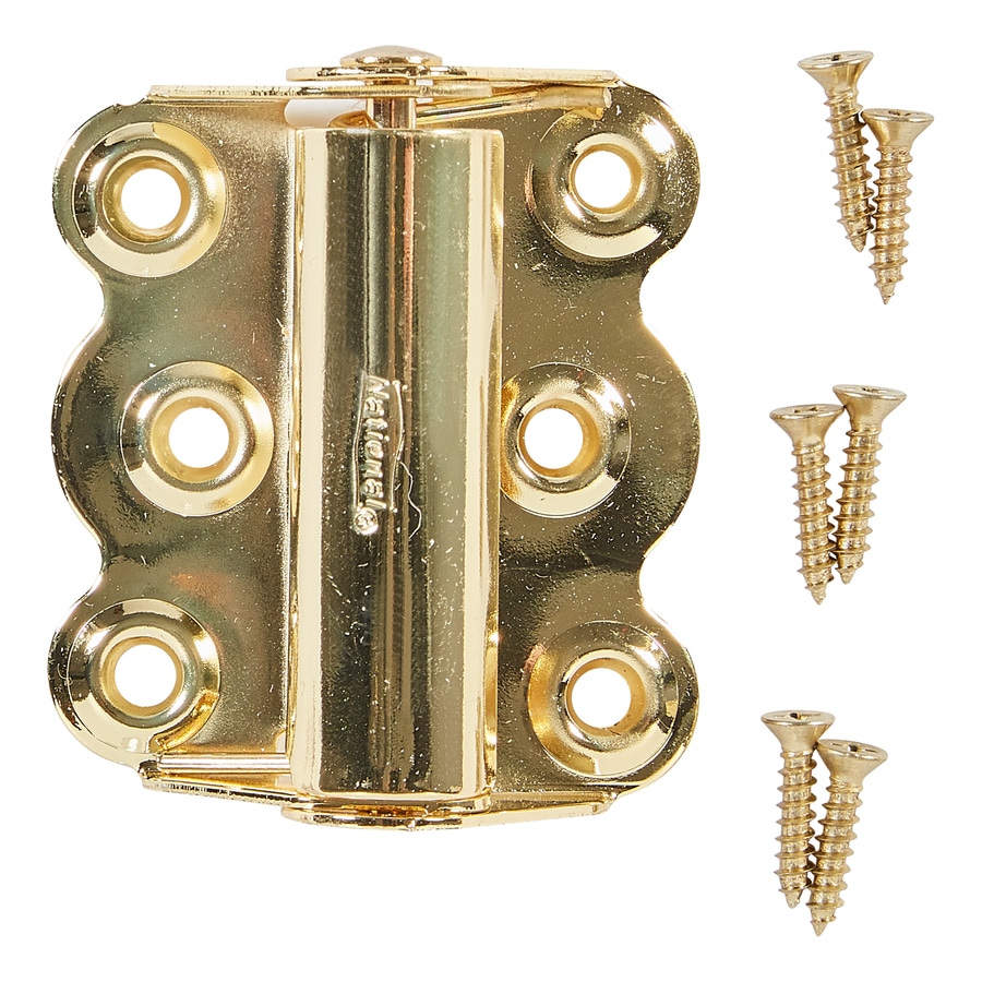 National Hardware 2 In Polished Brass Barrel Door Hinge At Lowes Com   886780019445 