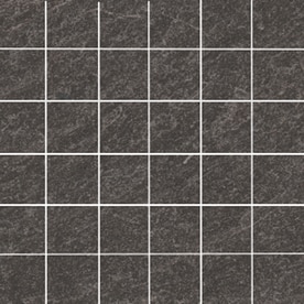Style Selections Galvano Charcoal Porcelain Granite Border Tile (Common: 12-in x 12-in; Actual: 11.73-in x 11.73-in)