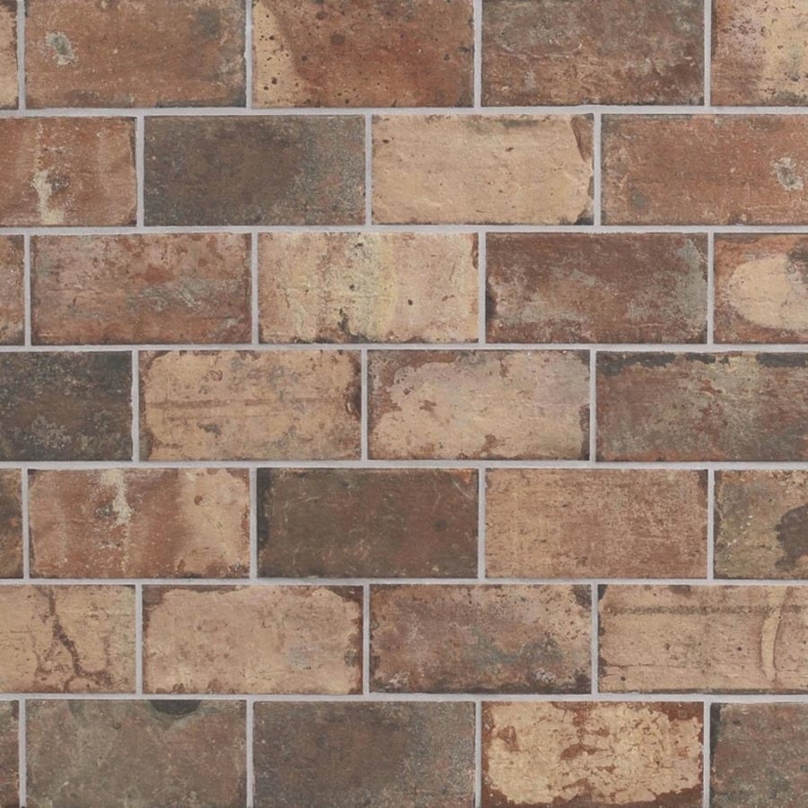 Style Selections Broadmeadow Brick Broadmeadow Brick 4 In X 8 In