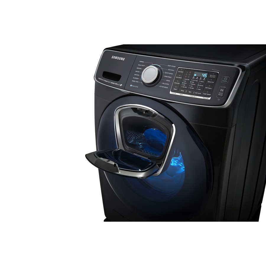 Shop Samsung AddWash 5.0-cu ft High-Efficiency Stackable Front-Load ...