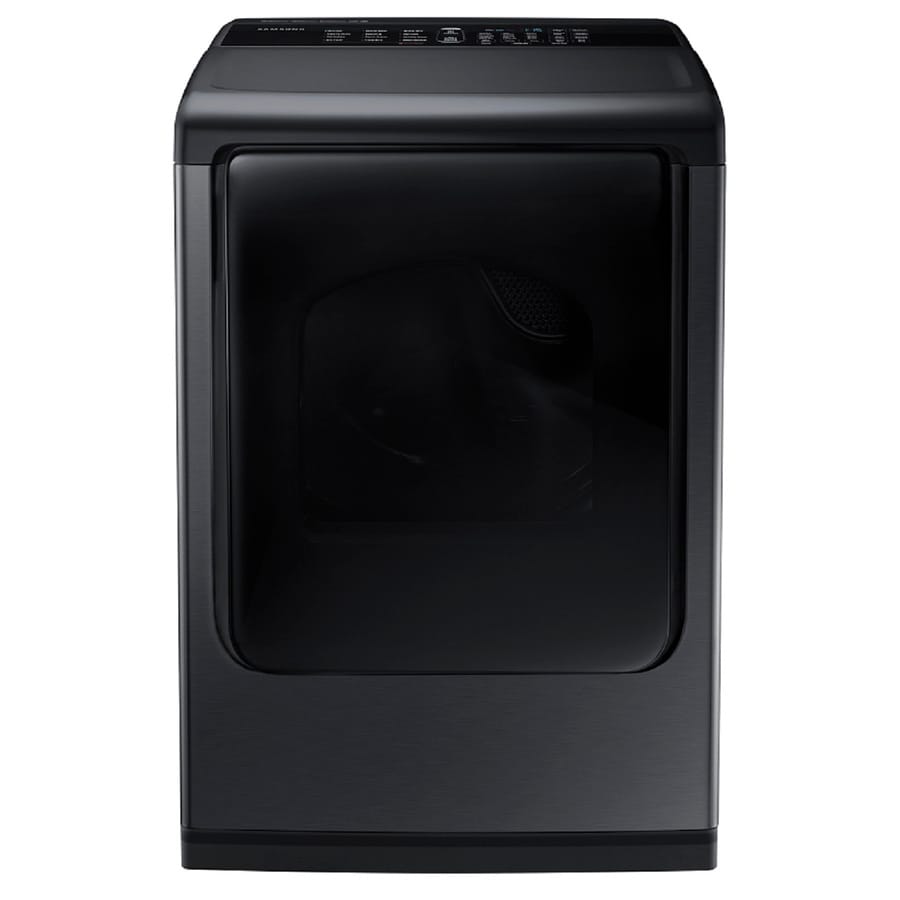 Shop Samsung 7.4cu ft Electric Dryer (Black Stainless Steel) ENERGY