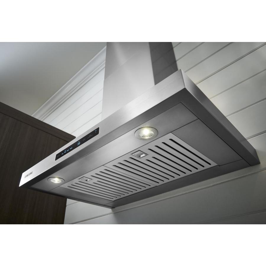 Samsung Ducted Stainless Steel Wall-Mounted Range Hood (Common: 30 Inch ...