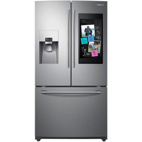 Samsung Family Hub Family Hub 24.2-cu ft French Door Refrigerator with ...