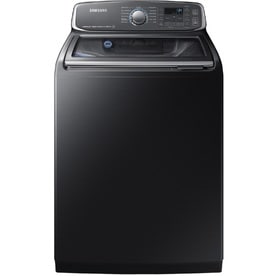 Samsung Activewash 5.2-cu ft High-Efficiency Top-Load Washer (Black Stainless Steel) ENERGY STAR