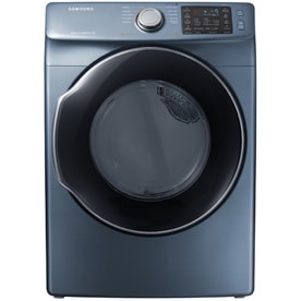 Samsung 7.5-cu ft Stackable Electric Dryer (Azure Blue) ENERGY STAR