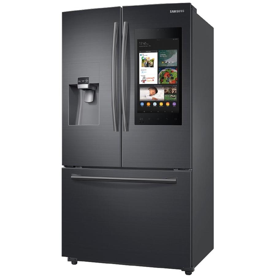 Samsung Family Hub 24.2-cu ft French Door Refrigerator with Ice Maker ...