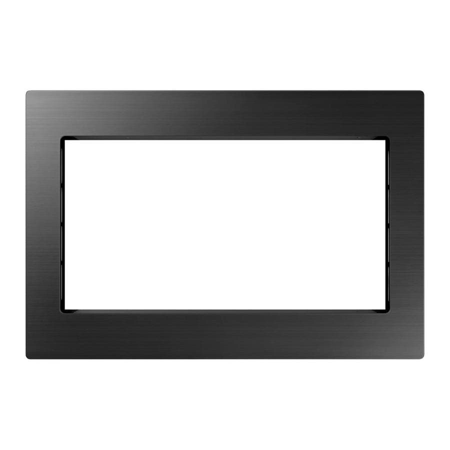 samsung black stainless steel microwave