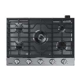 Gas Cooktops At Lowes Samsung 30 In 5 Burner Stainless Steel Gas Cooktop Common