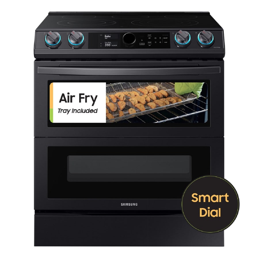 samsung-black-stainless-steel-double-oven-electric-ranges-at-lowes
