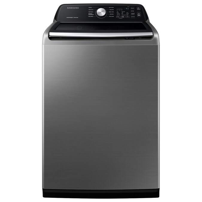 Samsung 4.5-cu ft Top-Load Washer (Platinum) in the Top-Load Washers