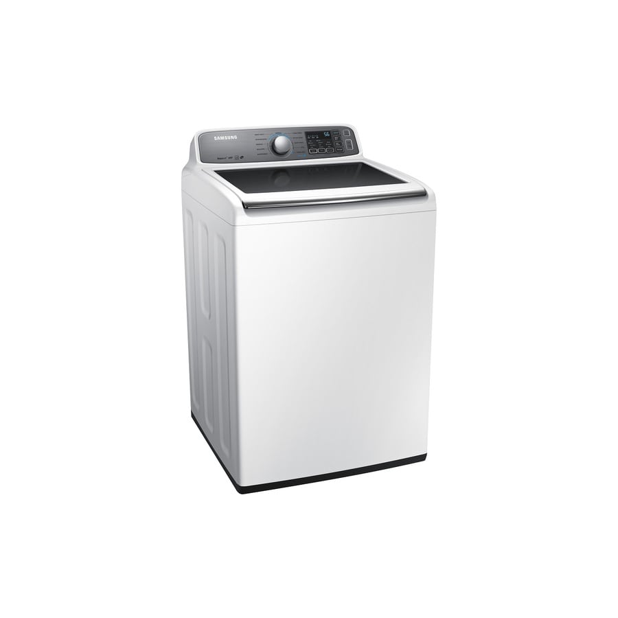 Samsung 4.5-cu ft High-Efficiency Top-Load Washer (White) ENERGY STAR ...