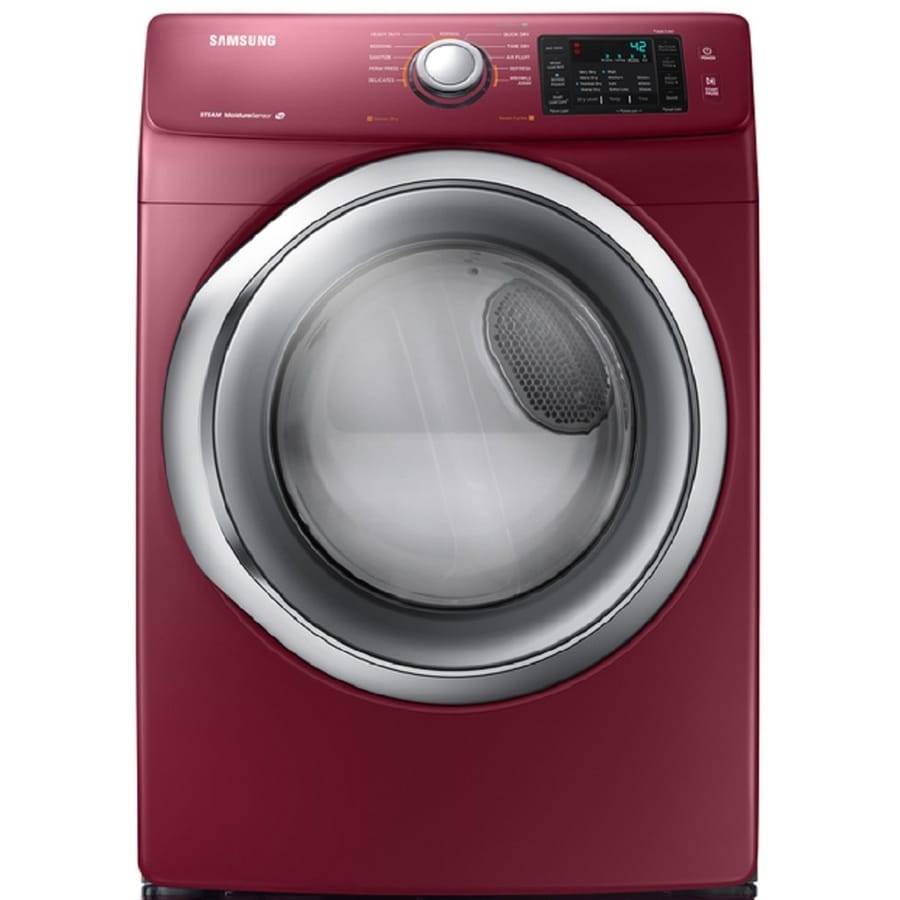 Samsung 7.5cu ft Stackable Gas Dryer (Merlot) in the Gas Dryers