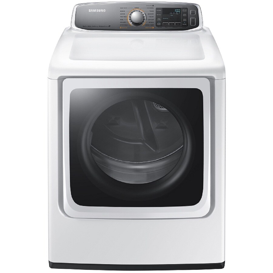 Samsung 9.5cu ft Electric Dryer (White) in the Electric Dryers