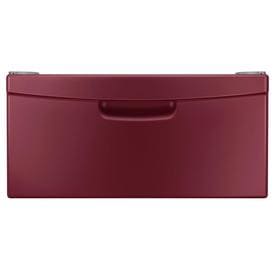 Samsung - Washer/Dryer Laundry Pedestal with Storage Drawer - Merlot Red