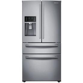 Samsung 28.15-cu ft 4-Door French Door Refrigerator with Ice Maker (Stainless Steel) ENERGY STAR