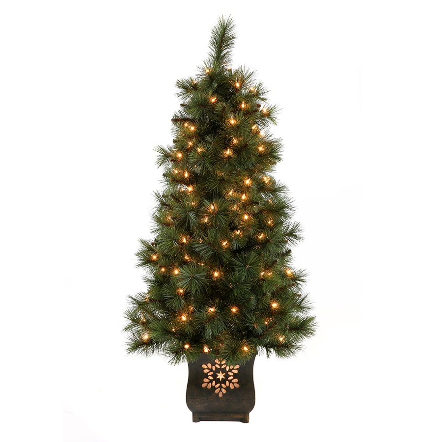 Holiday Living 4ft PreLit Scott Pine Artificial Christmas Tree with