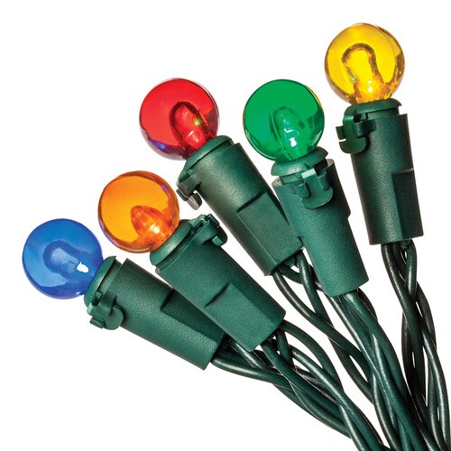 Holiday Living 35Count 11.3ft Multicolor LED BatteryOperated