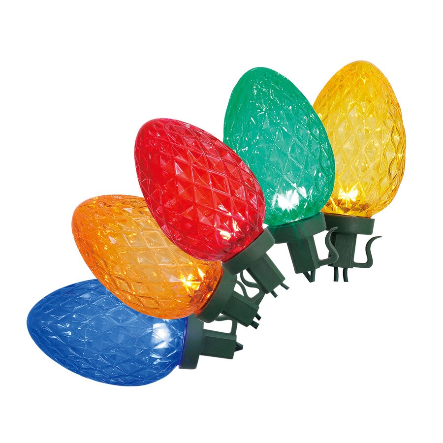 Illuminations 30-Count 19-ft Multi-function Multicolor C12 LED Plug-In ...
