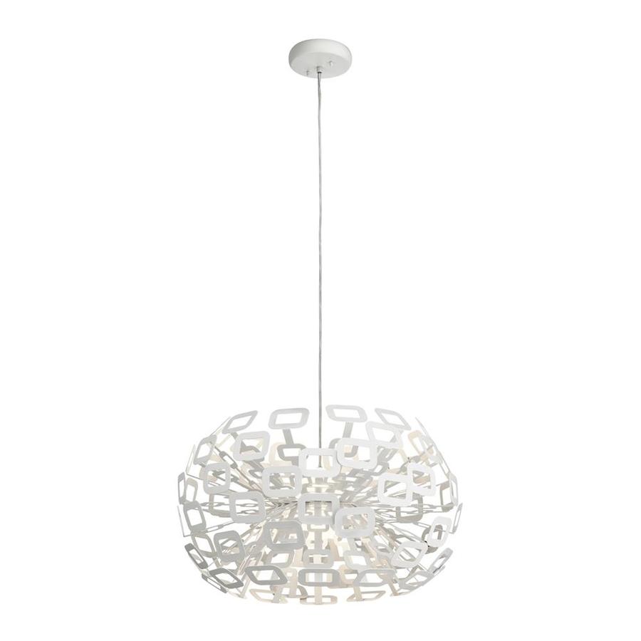 white modern ceiling light