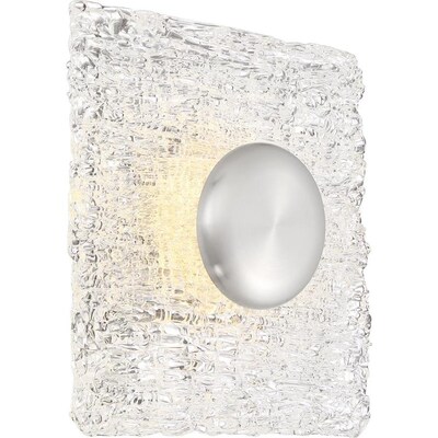 2.75-in Polished Nickel Transitional Integrated LED Flush Mount Light 2.75-in Polished Nickel Transitional Integrated LED Flush Mount Light