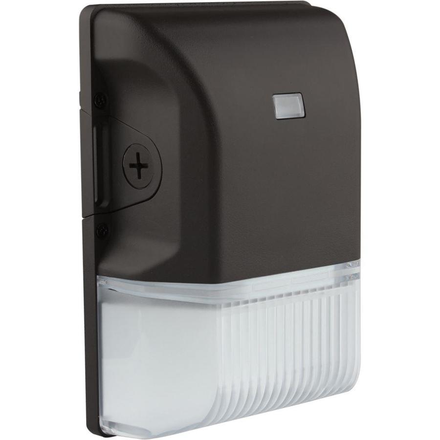 2669-Lumen 20-Watt Black LED Wall Pack Light in the Wall Pack Lights ...