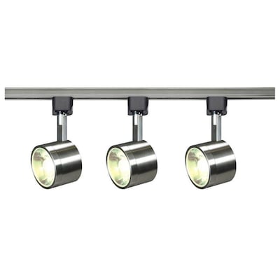 3 Light 48 In Brushed Nickel Dimmable Led Linear Track Lighting 3 Light 48 In Brushed Nickel Dimmable