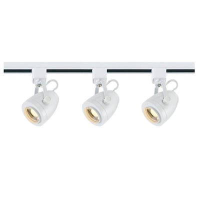 3 Light 48 In White Dimmable Led Linear Track Lighting Kit At 3 Light 48 In White Dimmable Led Linear