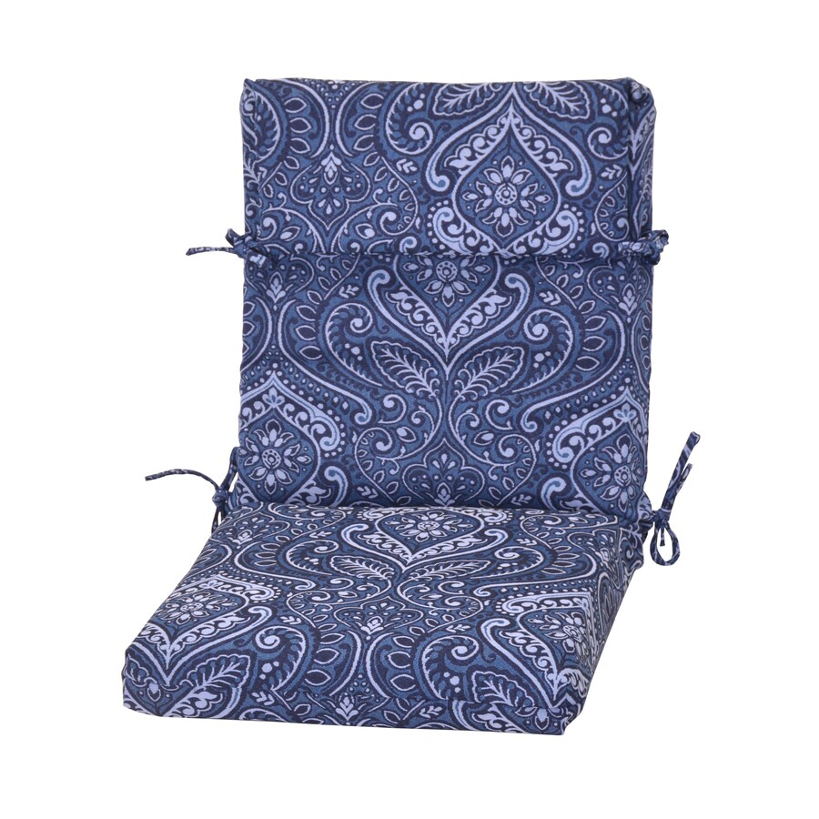 Plantation Patterns Damask Patio Chair Cushion At Lowes Com