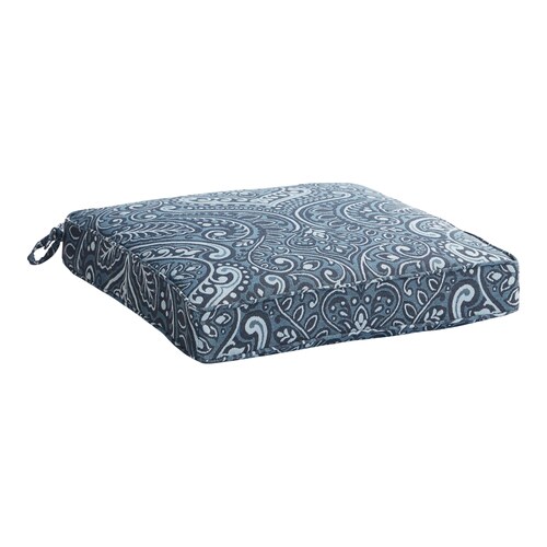 Plantation Patterns Allen + Roth Damask Patio Chair Cushion at Lowes.com